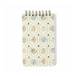 Bloco Espiral Pautado - Jardim - Off White