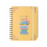 Planner Espiral Permanente - Quintal Literário - Contos