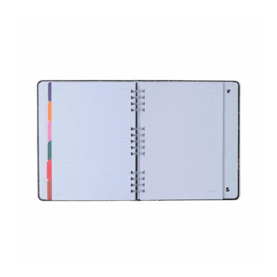 Caderno Organizador Duo Pautado & Pontado – Quintal Literário – Dia