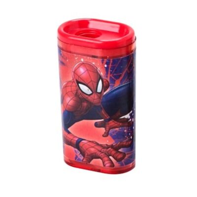 Apontador Com Deposito Spider-Man - Estampas Sortidas Apontador Com Deposito Spider-Man - Estampas Sortidas