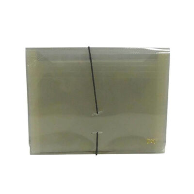 Pasta Sanfonada Duplicata Com 31 DivisÓrias FumÊ 240x180mm Pasta Sanfonada Duplicata Com 31 DivisÓrias FumÊ 240x180mm