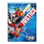 Caderno Brochura Costurado Sem Mola Universitário Grande Capa Dura 48 Folhas Liga Da Justiça - Estam Caderno Brochura Costurado Sem Mola Universitário Grande Capa Dura 48 Folhas Liga Da Justiça - Estam