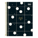 Caderno Espiral Colegial Médio Capa Dura 80 Folhas West Village - Estampas Sortidas