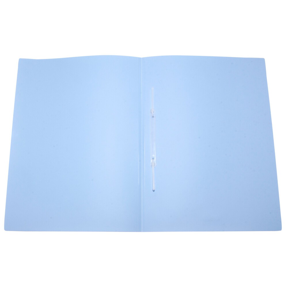 Pasta Com Grampo Linho Serena - Azul Pastel Pasta Com Grampo Linho Serena - Azul Pastel