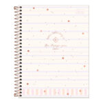 Caderno Espiral Colegial Médio Capa Dura Com 80 Folhas Soho - Estampas Sortidas