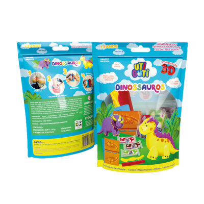 Kit De Massinhas Uti Guti - Dinossauros