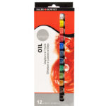 Tinta Óleo Estojo C/12 Cores Simply 12ml Tinta Óleo Estojo C/12 Cores Simply 12ml