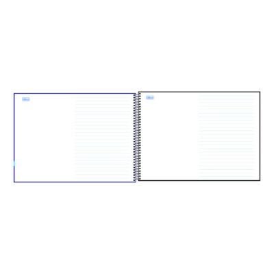 Caderno Espiral Meia Pauta Capa Dura 40 Folhas Spice – Estampas Sortidas