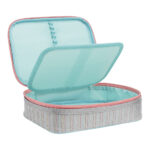 Estojo Box Académie - Dots Cinza Estojo Box Académie - Dots Cinza