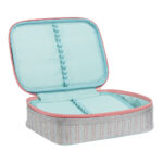 Estojo Box Académie - Dots Cinza Estojo Box Académie - Dots Cinza