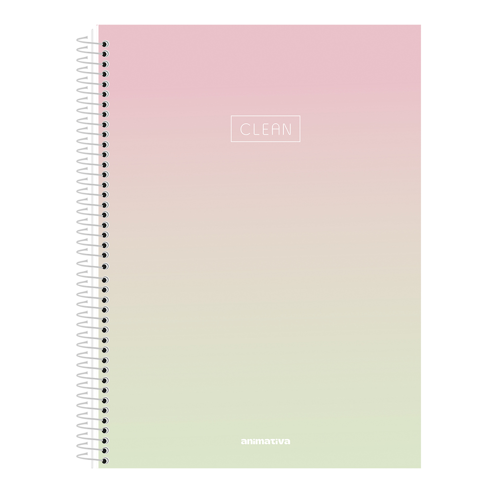 Caderno Espiral Universitário Grande Capa Dura 240 Folhas 15 Matérias Clean - Estampas Sortidas Caderno Espiral Universitário Grande Capa Dura 240 Folhas 15 Matérias Clean - Estampas Sortidas