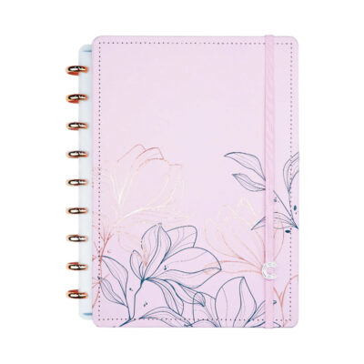 Caderno Inteligente 1/4 A5 Pequeno Espiral Com 80 Folhas - Bt House
