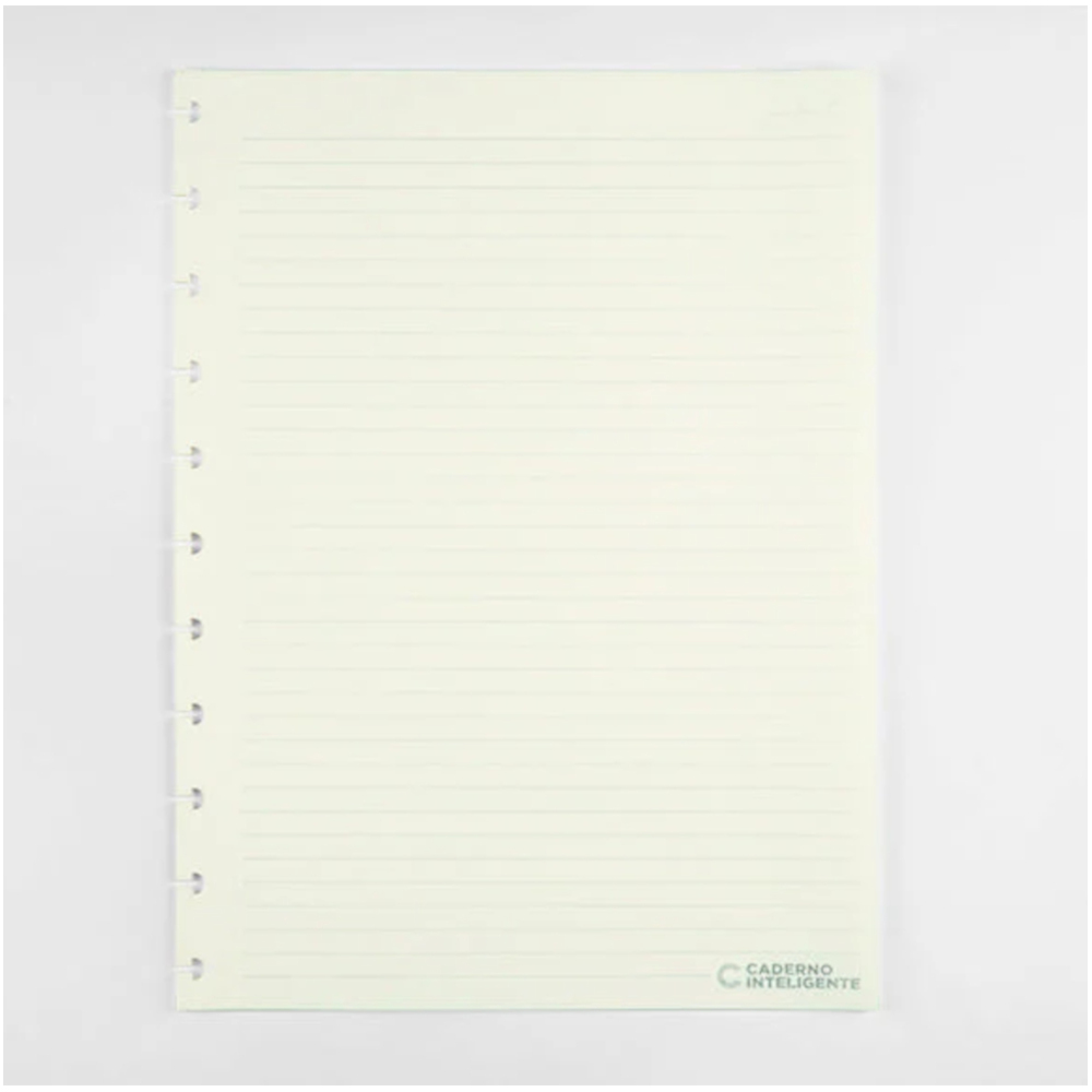 Refil Caderno Pautado 90g Com 50 Folhas - Off White Refil Caderno Pautado 90g Com 50 Folhas - Off White