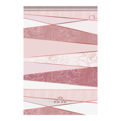 Bloco Vertical Costurado De Anotações Com 80 Folhas - Estampas Sortidas