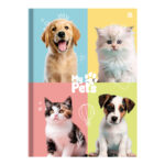 Caderno Brochura Costurado Sem Mola Universitário Grande Capa Dura 48 Folhas My Pets - Estampas Sort Caderno Brochura Costurado Sem Mola Universitário Grande Capa Dura 48 Folhas My Pets - Estampas Sort