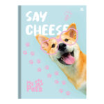 Caderno Brochura Costurado Sem Mola Universitário Grande Capa Dura 48 Folhas My Pets - Estampas Sort