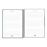 Caderno Espiral Universitário Grande Capa Dura 256 Folhas 16 Matérias Connect One Piece Net - Estamp
