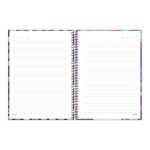 Caderno Espiral Universitário Grande Capa Dura 80 Folhas Divertidamente 2 - Estampas Sortidas