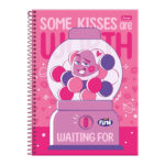 Caderno Espiral Universitário Grande Capa Dura 80 Folhas Fini - Estampas Sortidas