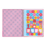 Caderno Espiral Universitário Grande Capa Dura 80 Folhas Fini - Estampas Sortidas