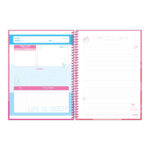 Caderno Espiral Universitário Grande Capa Dura 80 Folhas Fini - Estampas Sortidas