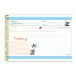 Caderno De Desenho/Cartografia Espiral 80 Folhas Stitch - Estampas Diversas