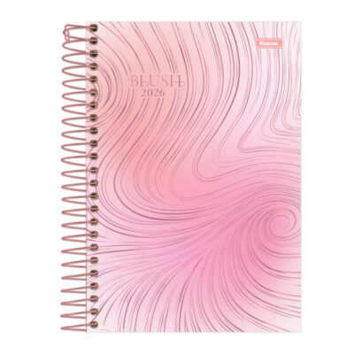 Agenda Espiral Blush 2026 - Estampas Sortidas Agenda Espiral Blush 2026 - Estampas Sortidas
