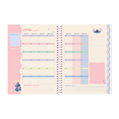 Planner Espiral Stitch – Estampas Sortidas