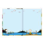 Caderno Espiral Colegial Médio Capa Dura 80 Folhas Snoopy - Estampas Sortidas