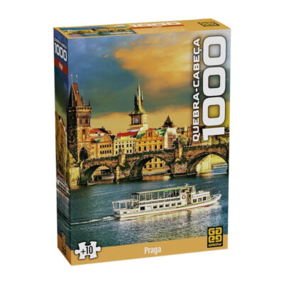 Quebra-Cabeça Com 1000 Peças - Praga