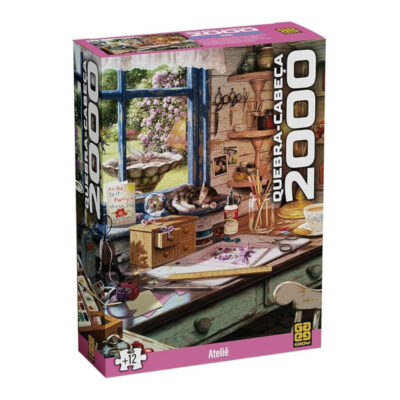 Quebra-Cabeça Com 2000 Peças - Ateliê
