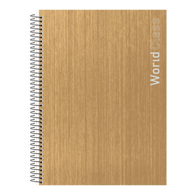 Caderno Espiral Universitário Grande Capa Dura 240 Folhas 15 Matérias World Class - Estampas Sortida