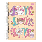 Caderno Brochura Costurado Sem Mola Universitário Grande Capa Dura 40 Folhas Quadriculado 1x1cm Spic