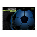 Caderno Desenho E Cartografia Espiral 80 Folhas Score - Estampas Sortidas