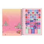 Caderno Espiral Universitário Grande Capa Dura 80 Folhas West Girl - Estampas Sortidas Caderno Espiral Universitário Grande Capa Dura 80 Folhas West Girl - Estampas Sortidas