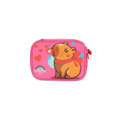 Estojo Box Capivara - Pink