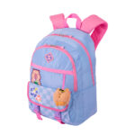 Mochila Lover Capivara - Azul/Rosa