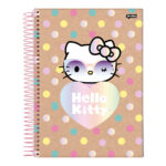 Caderno Espiral Universitário Grande Capa Dura 160 Folhas 10 Matérias Hello Kitty - Estampas Sortida Caderno Espiral Universitário Grande Capa Dura 160 Folhas 10 Matérias Hello Kitty - Estampas Sortida