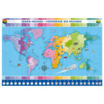 Quebra-Cabeça Com 2000 Peças - Horários Do Mundo