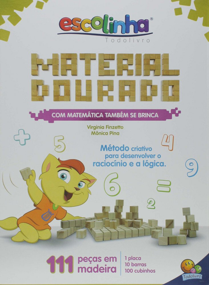 Escolinha - Com MatemÁtica TambÉm Se Brinca - Material Dourado Escolinha - Com MatemÁtica TambÉm Se Brinca - Material Dourado
