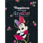 Caderno Brochura Costurado Sem Mola Universitário Grande Capa Dura 80 Folhas Minnie - Estampas Sorti Caderno Brochura Costurado Sem Mola Universitário Grande Capa Dura 80 Folhas Minnie - Estampas Sorti