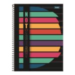 Caderno Espiral Universitário Grande Capa Dura 80 Folhas Empowerfull Be - Estampas Sortidas