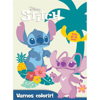 Stitch Vamos Colorir