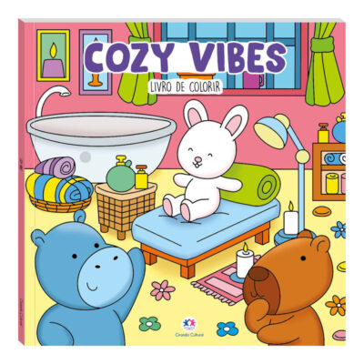Cozy Vibes Animais - Livro Colorir