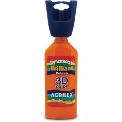 Tinta Dimensional Brilhante 35ml - Laranja