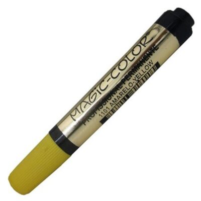 Marcador Magic Color Permanente - Amarelo