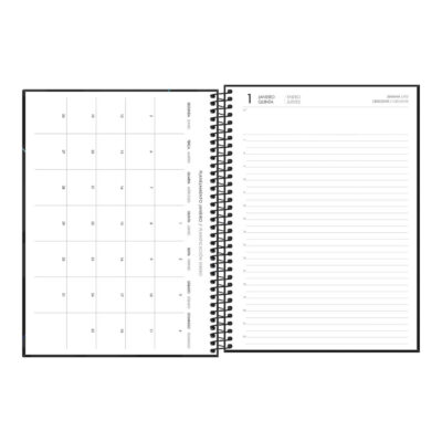 Agenda Espiral M9 Spot 2026 – Cores Sortidas