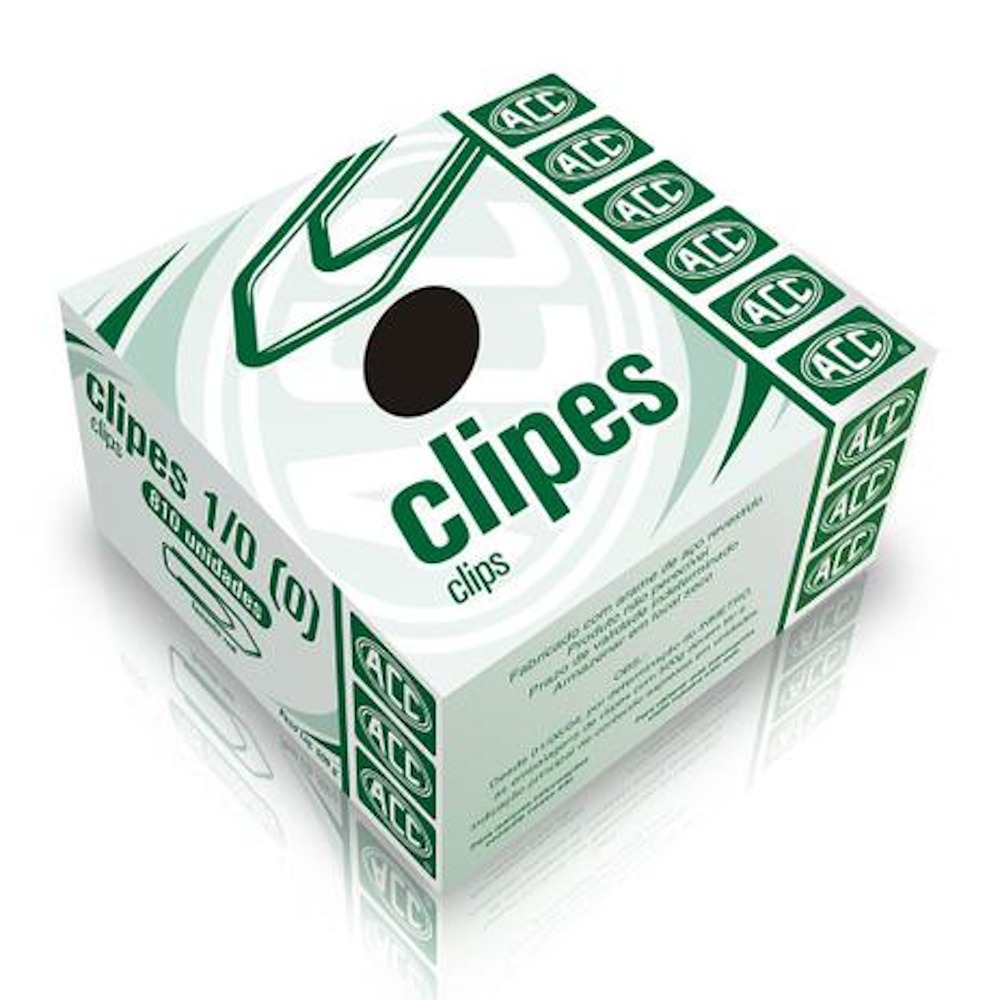 Clips 1/0 -- com 810 Unidades Clips 1/0 -- com 810 Unidades