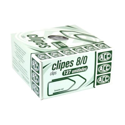 Clips N° 8/0  - com 137 Unidades