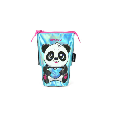 Estojo Simples Gatinho - Pink/Preto